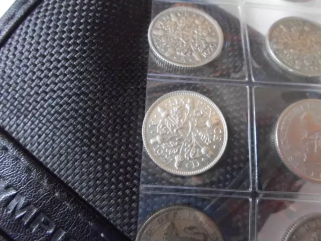 George V Rare 1927 Silver Proof Sixpence