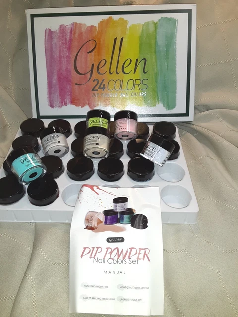 Polvo GELLEN Dip 24 colores *apenas usado*