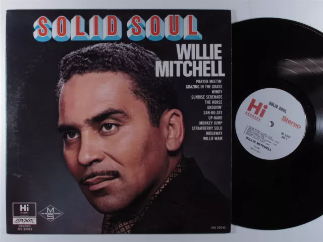 WILLIE MITCHELL Solid Soul HI LP NM promo j