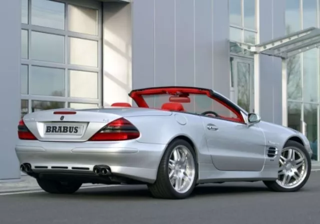 BRABUS Heckchürze für einen Mercedes Benz SL R230