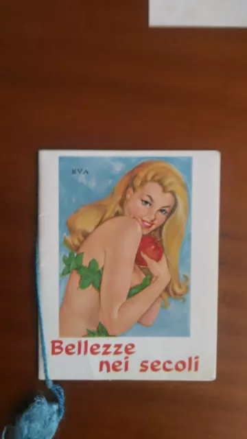 1968 - Calendarietti da barbiere " Bellezze nei secoli "