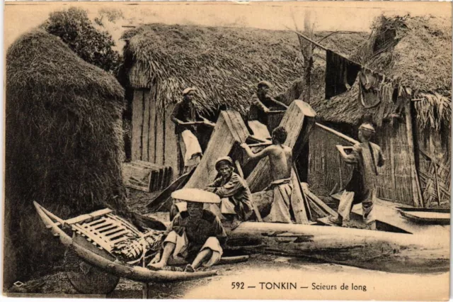 CPA AK Vietnam Long Saws, Tonkin INDOCHINA (1283954)