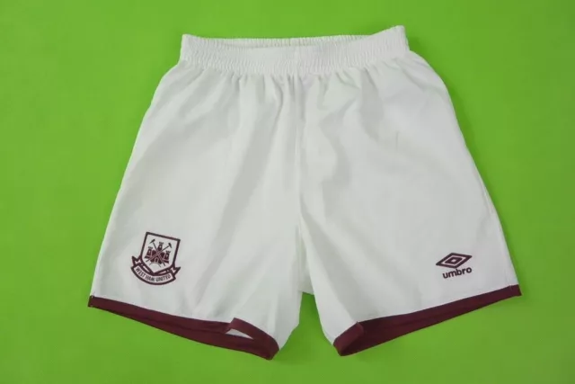 Hammers 2015-2016 Umbro West Ham United Short TAILLE EUR 122 cm / GB 6-7 ANS