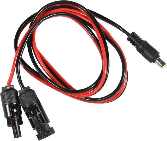 Câble Solaire DC7909 Vers XT60 – 14 AWG SODIAL Pour Panneaux Photovoltaïques