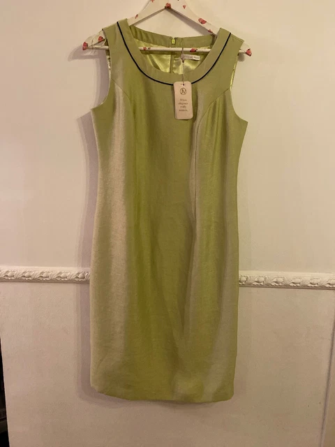 Robe Yoana Baraschi - Taille XS, Couleur Menthe/citron Vert/rose, Neuve Avec étiquette