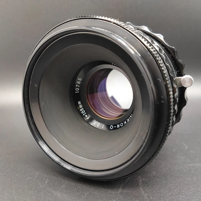 " NEAR MINT " Nikon Nikkor-Q 105mm f/3.5 Lens for Zenza Bronica EC S2 from JAPAN