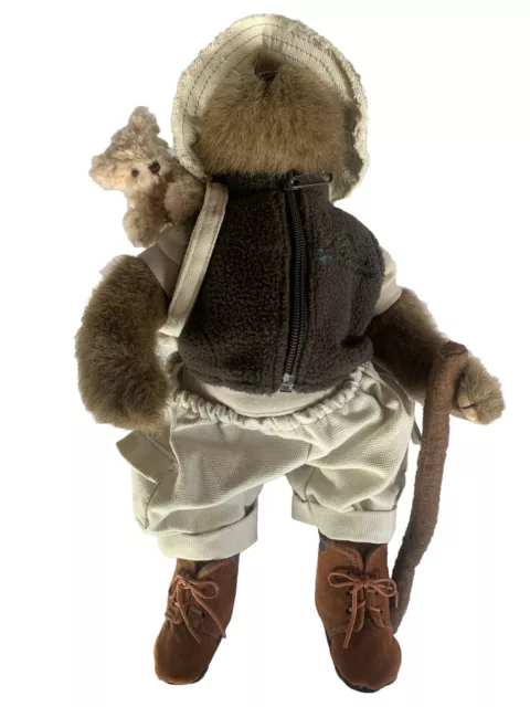 The Bearington Collection Bear LES PARCS Du QUEBEC HIKER BEAR 15” Teddy Bear