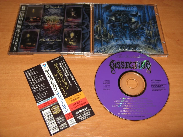 DISSECTION - THE Somberlain - ORG 1st JAPAN press RARE OOP EUR 59,00 ...
