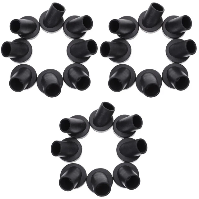 60 Pcs Plastic Chair Pads Rubber Feet Furniture Protector Leg Sets