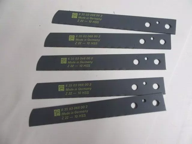 Lot of 5 63503066002 FEIN 8" x 16TPI Saw Blade  Z22-10 HSS