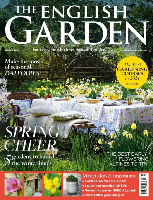 The English Garden Magazine #329 March 2024 ~ New ~