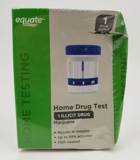 EQUATE HOME DRUG Test 1 Illicit Drug Marijuana Results In Minutes 99