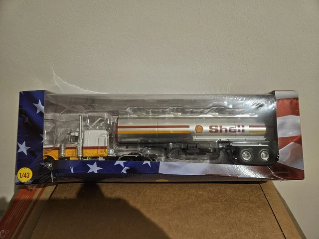 PETERBILT 359 CITERNE Shell Américain Semi Remorque 1/43 Altaya EUR 10