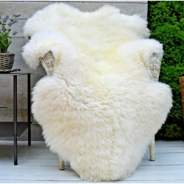 100% Genuine Sheepskin Rug Lambskin Rug Wool Extra Large | BIG W - View #3