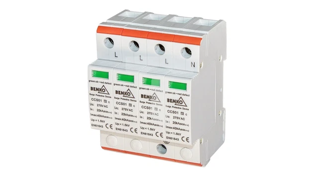 Überspannungsableiter C Typ 2 4P 20-40kA A50-CCS01-4P-C /T1DE
