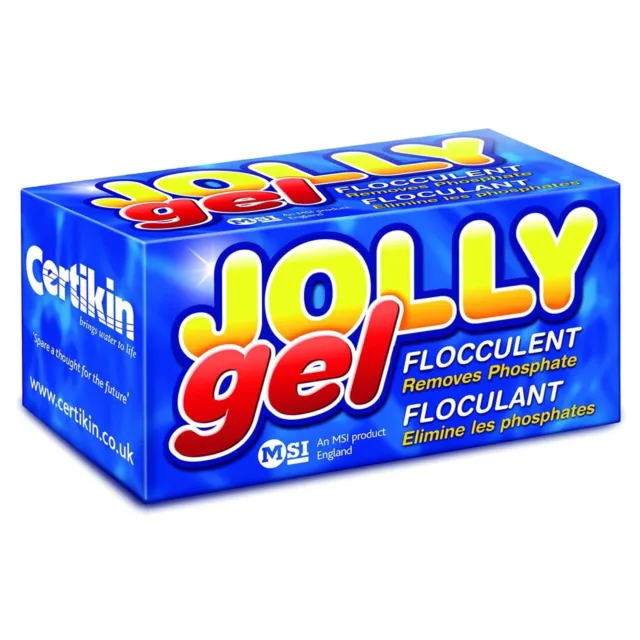 Jolly Gel Swimming Pool Clarifier Cubes Flocculent Clear Water Remove Algae