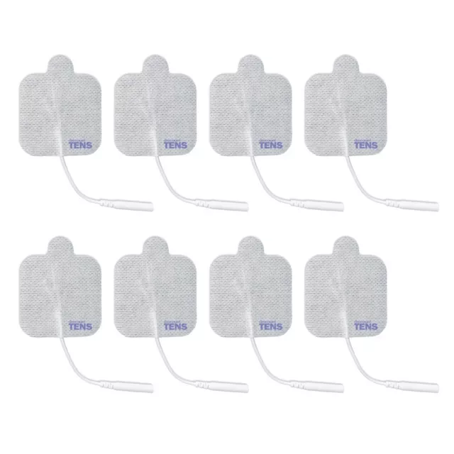 Discount TENS, 8 Premium electrode pads compatible for EMPI TENS units, 2"x2"