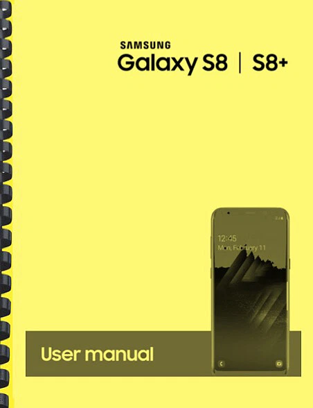 Samsung Galaxy S8 S8+ Verizon OWNER'S USER MANUAL