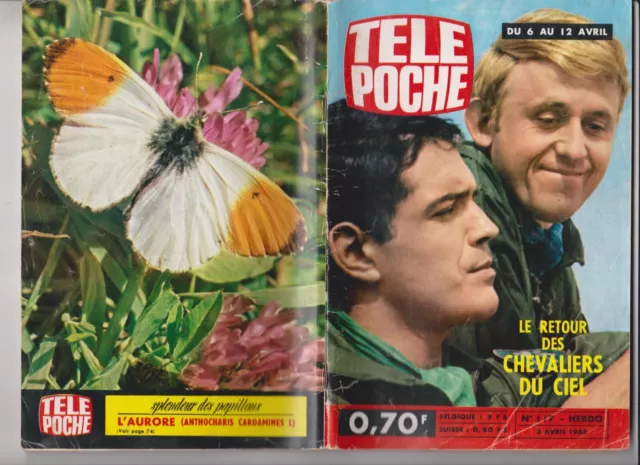 Tele Poche 1968 N°117 Complet - Les Chevaliers Du Ciel