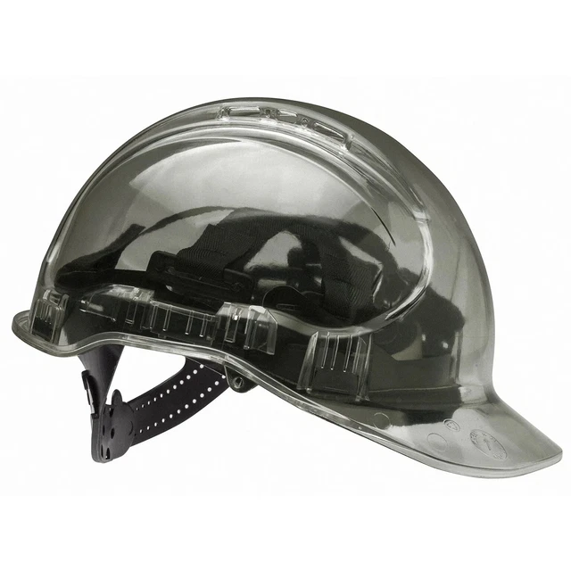 Honeywell Seethru Type 2 Vented Hard Hat (GREY)