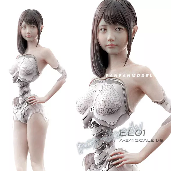 1/6 Scale Android Modification Unassembled Figure Unpainted Resin Garage Kit Toy