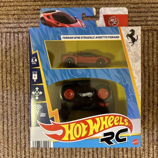 Voiture Télécommandée Turbo Challenge Ferrari SF90 Stradale 1/24 - Rouge - RC Prestige
