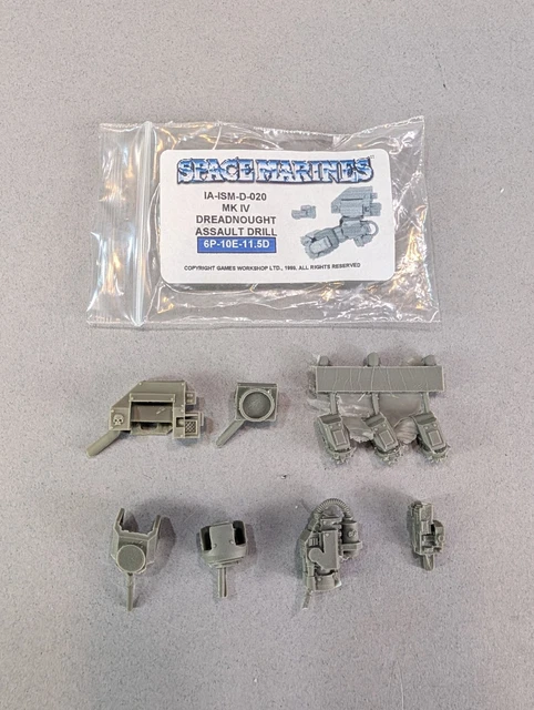 WARHAMMER 40K FORGE World MKIV Dreadnought Left Missile Launcher EUR 75,00 - FR