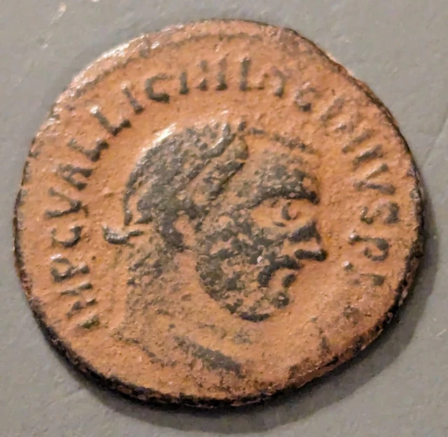 Licinius I. 308-324 AD,Follis / Nummus, Alexandria,  Æ Jupiter