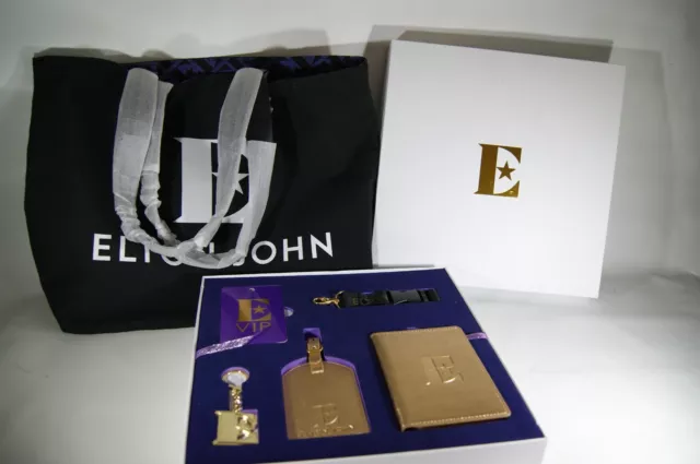 Elton John Farewell Yellow Brick Road Tour VIP Box Gift Pack & Tote Bag