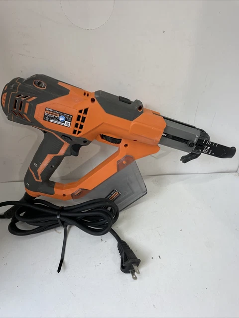 Ridgid R6791 Corded Electric Drywall Screw Gun (3 in. Collated Screwdriver)