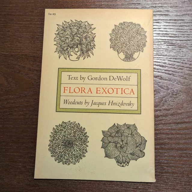 Scarce First Edition - Flora Exotica A Collection of Flowering Plants  1972