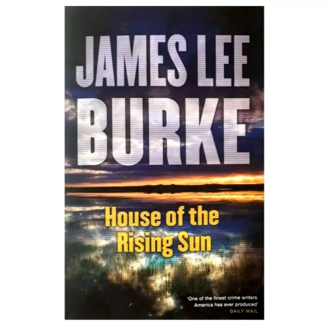 House of the Rising Sun by James Lee Burke Paperback Book Hackberry Holland