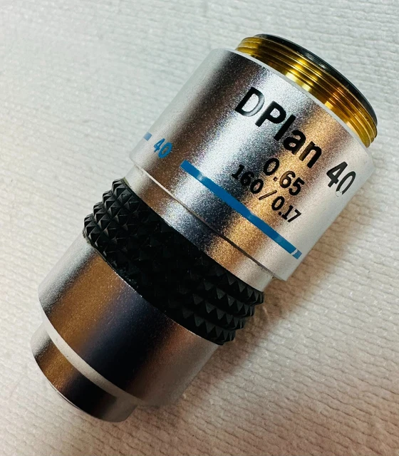 OLYMPUS DPlan 40 0.65 160/0.17 Microscope Objective