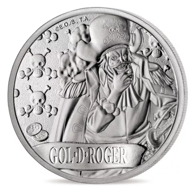 ONE PIECE - Mini Médailles Monnaie de Paris 2024 - Gol D. Roger