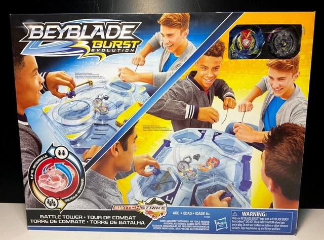 Hasbro beyblade burst switch strike battle tower cheap