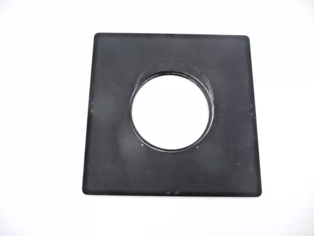 Linhof Kardan lens board 162x162mm with 75mm hole with flange