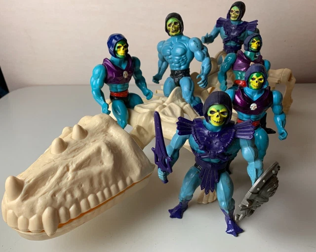 Lot Figurines Maîtres De L'Univers Vintage - Skletor Et Battle Bones - Occasion