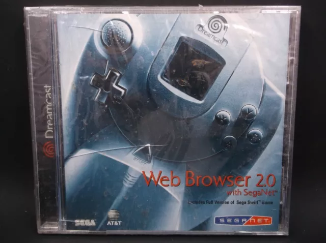 Dreamcast Web Browser 2.0 with Sega Net, 2000 SEALED