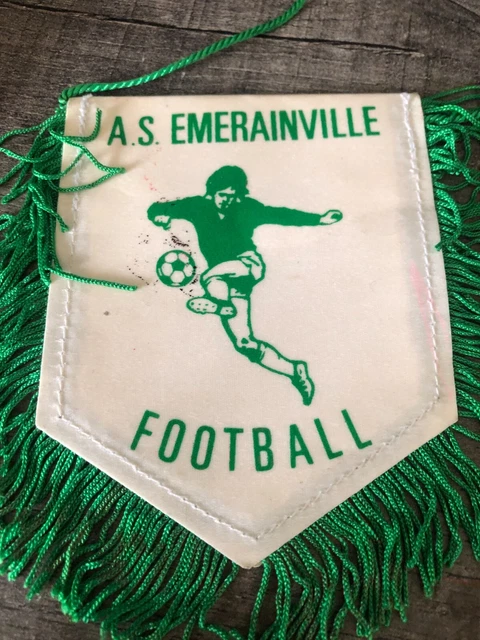 Grand Fanion Vintage Football EA Guingamp - Wimpel Pennant Années 70