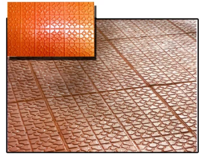 Decorative Concrete Cement Plaster Imprint texture Stamp Mat