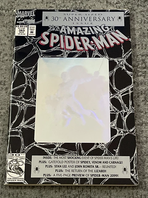 The Amazing Spider-Man #365 Marvel Comic Book 1992 1st Appearance Spiderman 2099