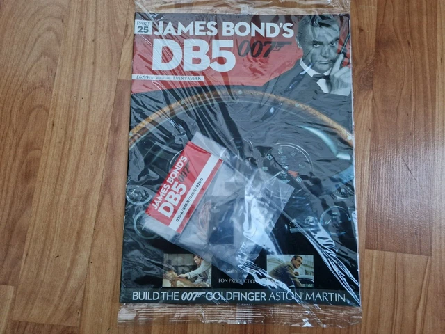 Maquette Eaglemoss 1/8 - Aston Martin DB5 James Bond 007 - À Construire (79 Fascicules Inclus) - Neuf