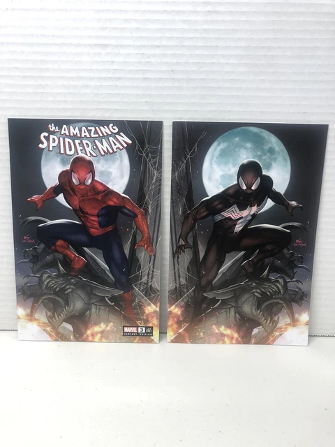 The Amazing Spider-Man #3 InHyuk Lee Variant Cover Set Fan Expo Dallas  NM