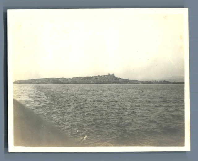 Tirage Photographique Argentique Vintage - Vue Panoramique De Tunis (Tunisie) - Années 1940 - Format 9x12 Cm