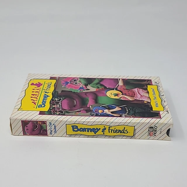 BARNEY & FRIENDS What’s That Shadow? VHS Video Tape TIME LIFE Sing ...