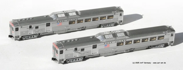 KATO N 1660000 - Budd RDC-1 Painted, Unlettered Un#, AGA New & OVP £125