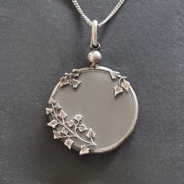 Ancien Pendentif Poisson Articulé Argent Massif Français 19eme 168229654780