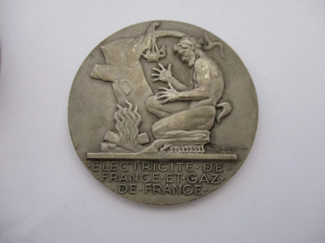 1502759] France, Medal, Électricité de France et gaz de France, Bronze, Dro, p