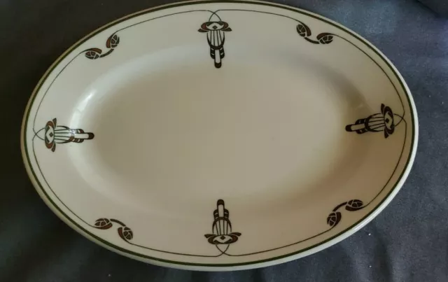 RAILROAD MISSOURI KANSAS TEXAS (MKT) KATY Oval Plate / Platter No Back Stamp