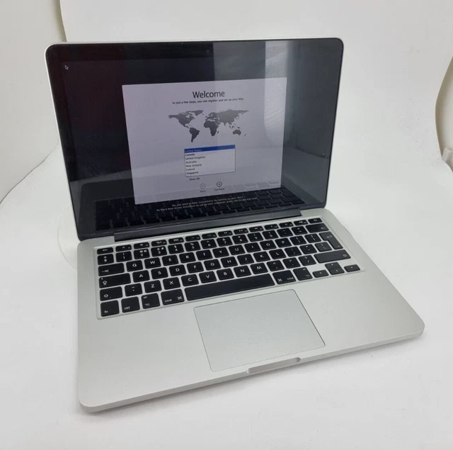 Apple MacBook Pro 13" Retina Laptop Core i5 2.4GHz 4GB RAM 128GB SSD 2013